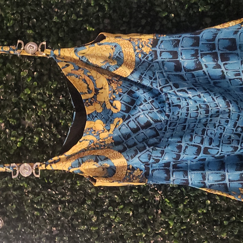 Versace Y2K vintage inspired print dress - Picture 10 of 10